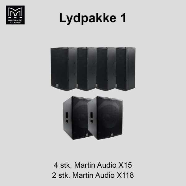 Lydpakke 1 - Nettside